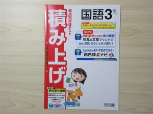 ★成績・向上★ 2023年版 観点別評価テスト 積み上げ 国語 3年 〈教育出版〉 【教師用】