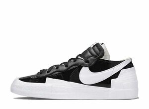 sacai Nike Blazer Low "Black Patent Leather" 24.5cm DM6443-001