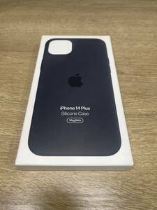 Apple 【純正】MagSafe対応iPhone 14 Plusシリコーンケース ミッドナイト MPT33FE/A 未使用品