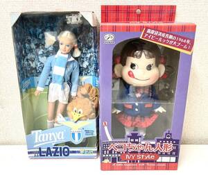 【中古】【人形2点セット】FUJIYA /不二家 /ペコちゃん /ペコちゃん人形 /Tanya