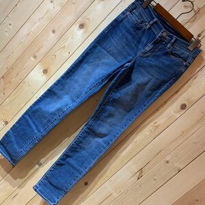 [KWT3098] Calvin Klein Jeans ストレッチパンツ レディース インディゴブルー コン