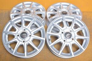 240619500147210　A-TECH　SCHNEDER　13×4.00B　+42　4穴　PCD100　ハブ径67mm　テーパー　4本セット