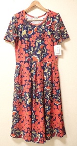 新品 LuLaRoe 花柄 ワンピース L