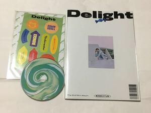 送料込み　ベッキョン　CD　The 2nd Mini Album　☆Delight☆　Mint ver.　7曲　BAEKHYUN　ベクヒョン　EXO　K-POP