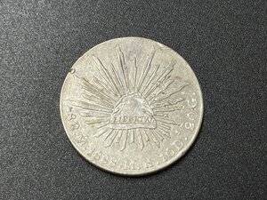 SM0701-12　コンビニ決済のみ　メキシコ　8レアル　銀貨　コイン　1888年　硬貨　貨幣