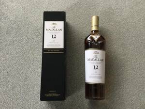 未開栓 The MACALLAN ザ マッカラン 12年 シェリーオーク ウイスキー シングルモルト 700ml お酒 箱有