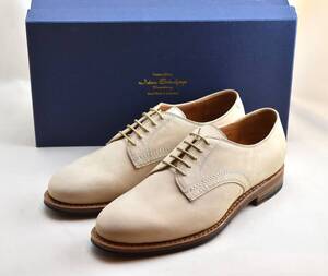 JALAN SRIWIJAYA　ジャランスリワヤ UK9.5　グッドイヤー式　プレーンダービー NUBUCK BEIGE 99064 28-28.5cm相当　未使用品