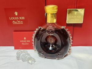 REMY MARTIN レミーマルタンルイ13世 バカラ クリスタルボトル　替え栓・冊子・観音開き化粧箱・外箱付き！未開封　ブランデー