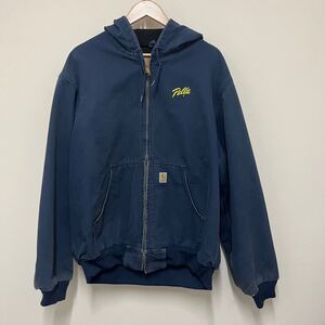 （22）Carhartt ジャケット カーハート コットン ネイビー ワークジャケット 