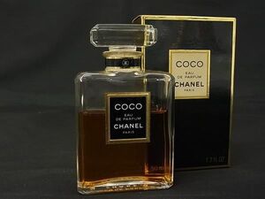 ■美品■ CHANEL シャネル COCO ココ オードパルファム 50ml 香水 フレグランス パフューム DG0512