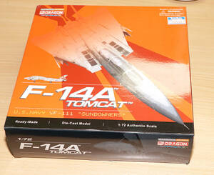 Dragon wings 1/72 F-14A トムキャット TOMCAT VF-111 Sundowners ダイキャストメタル 新品 未開封 送料無料