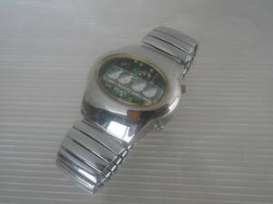 ■中古■BELAMI LEDデジタルウォッチ LD003 ベラミ メンズ腕時計 70’ｓレトロフューチャー ハミルトン パルサー風デザイン
