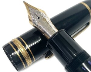 MONTBLANC モンブラン マイスターシュテック No.149 4810 万年筆 ペン先14K 14C 585 中白 B 太字 ヴィンテージ 吸入・筆記確認済 インク付