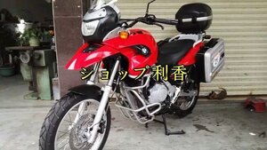 BMW G650GS 08-16 F650GS 00-07 クラッシュバー エンジンガード Crash Bar フレームプロテクター シルバー アッパー ロワーセット