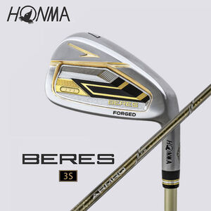 ★☆HONMA　2024　“ BERES 09 IRON ”　6～11 × ARMRQ FX 3S (S) ☆☆☆　新品☆★