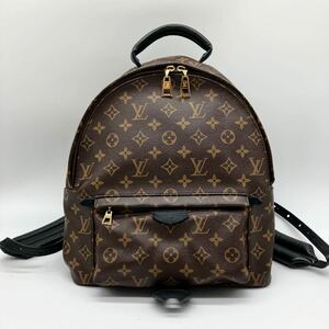 美品 LOUIS VUITTON ルイヴィトン パームスプリングス MM モノグラム リュックサック バックパック