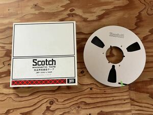 10号メタル オープンリールテープ SCOTCH JMT-3100-1/4-740R 放送用低雑音テープ