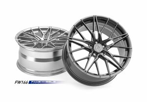 【鍛造】FACE WHEELS　FW166　FORGED 1PCホイール21インチ8.5/9.0/9.5J