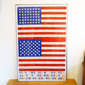 ★1980s Jasper Johns 「The Whitney Museum 」 lithograph