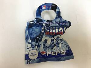 ★PEPSI★未開封新品！★「イチロー ホームユニフォーム・ボトルキャップ」 シアトルマリナーズ 野球 鈴木 一朗 ICHIRO（B-1保管）