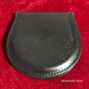 BILL WALL LEATHER ビルウォールレザー BWLロゴ レザー 革 ブラックカラー 小銭入れ コインケース ウォレット 財布