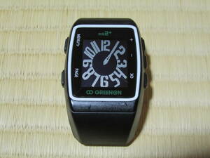 GREENON(グリーンオン) THE GOLF WATCH mk2 PLUS G07P 通電確認済み 中古品①