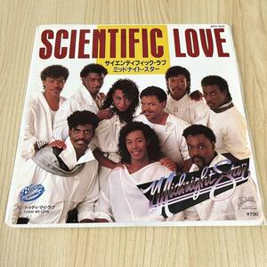 【国内盤7inch】MIDNIGHT STAR SCIENTIFIC LOVE TODAY MY LOVE ミッドナイトスター/ EP レコード / VIPX1812 / R&B ソウル