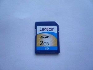 Lexar　SDカード　2GB　