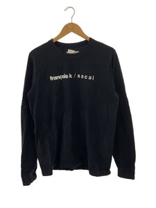 sacai◆長袖Tシャツ/3/コットン/BLK/21-0229S