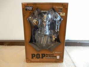 中古品 ワンピース P.O.P ブルック フィギュア メガハウス Excellent Model ONE PIECE