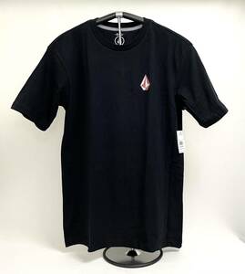 VOLCOM ボルコム AF032208BLK③ メンズ Lサイズ 半袖Tシャツ シンプルなロゴティー LogoTee ブラック 黒色 ヴォルコム 新品 即決 送料無料