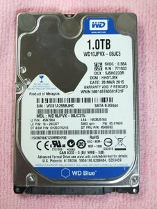 WD 2.5インチ HDD 1TB 使用時間2,026H