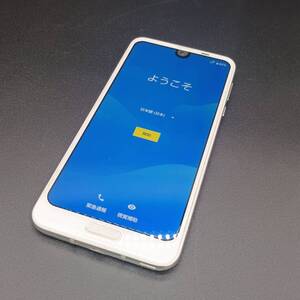  docomo AQUOS R2 SH-03K 64GB ホワイト SHARP android スマホ 4G 簡易動作確認＆初期化OK 判定○ 送料無料 現状品