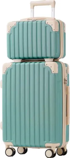 [リオ] スーツケース 親子セット ミニケース付きMサイズ(66L+9L)