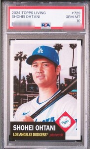 【PSA10】大谷翔平 Living Set (TOPPS MLB) Topps ドジャース Shohei Ohtani NPB