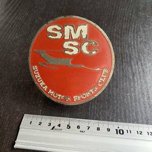 鈴鹿サーキット SMSCモータースポーツクラブ カーバッジ　ビンテージ　超希少品