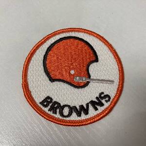 NFL クリーブランド・ブラウンズ Cleveland Browns ワッペン アメフト PATCH