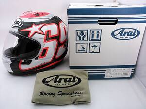 【送料無料】使用極わずか 美品 2024年製 Arai アライ RX-7X HAYDEN RESET XLサイズ 元箱付き ヘイデン フルフェイスヘルメット