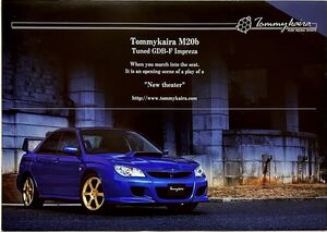 【希少/カタログ/価格表付】トミーカイラ M20b チューンドGDB-F インプレッサ/Tommy Kaira M20b tuned Impreza