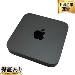 Apple Mac mini 2018 MXNF2J/A デスクトップ パソコン i3-8100B 8GB SSD 256GB Ventura 中古 M9548224