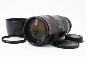 【美品】Canon EF 80-200mm f2.8 L Telephoto AF Zoom Lens + Hood キャノン 望遠レンズ オートフォーカスレンズ #048