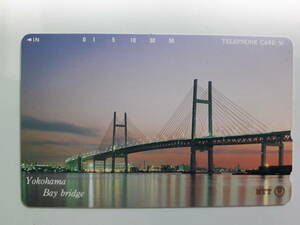 新品・未使用！横浜ベイブリッジ テレカ テレホンカード Yokohama Bay bridge