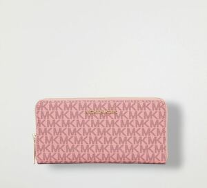 MICHEAL KORS マイケルコース 長財布 レザー ピンク 未使用品