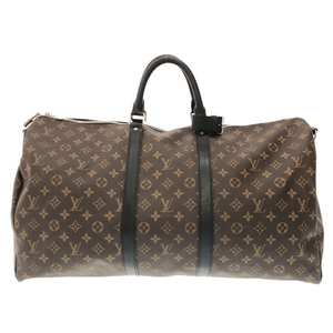 ルイヴィトン LOUIS VUITTON ボストンバッグ M56714 キーポルバンドリエール55 モノグラム・キャンバス モノグラムマカサー DU3009 バッグ