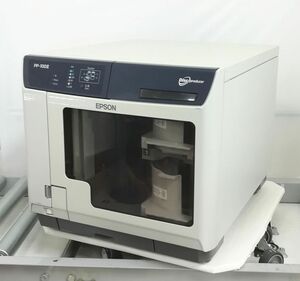 【通電確認のみ】EPSON PP-100Ⅱ ディスクデュプリケーター レーベル印刷 中古インク付き ジャンク【H24080924】