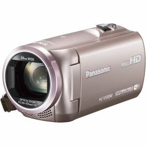 中古 １年保証 美品 Panasonic デジタルハイビジョンビデオカメラ HC-V550M ピンクゴールド