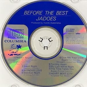 JADOES ジャドーズ Before the Best ディスクのみ　CD