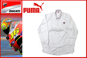 【非売品】 ドゥカティ 支給品 長袖シャツ M PUMA 新品★モトGP Vロッシ 46 モンスター パニガーレ 900SS コルセ モテギ