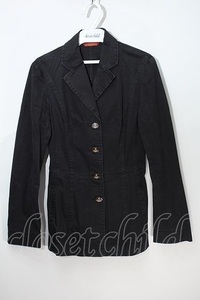 【USED】Vivienne Westwood / オーブボタンジャケット ヴィヴィアンウエストウッド ビビアン 黒 【中古】 S-24-05-01-038-jc-UT-ZS