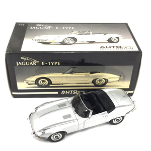 AUTOart MILLENNIUM 1/18 JAGUR E-TYPE モデルカー 外箱付き オートアート ミレニアム ジャガー Eタイプ QR065-626